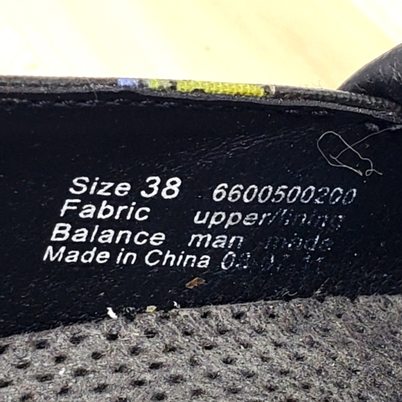 Dansko Vegan Black Frog Volley Shoes Clogs Comfort Colorful Nursing EU38 US7.5-8 - Picture 13 of 14